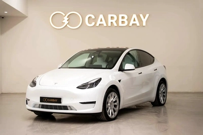 AED 1551 PM | TESLA MODEL-Y | LONG RANGE 2022 | BRAND NEW 0KMS | 5 YEAR WARRANTY SERVICE CONTR-0