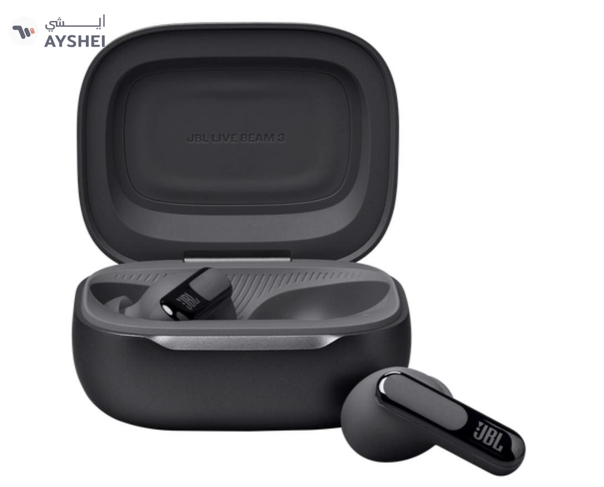 JBL Live Beam 3 True Wireless Noise Cancelling Closed-Stick Earbuds Black-1-1