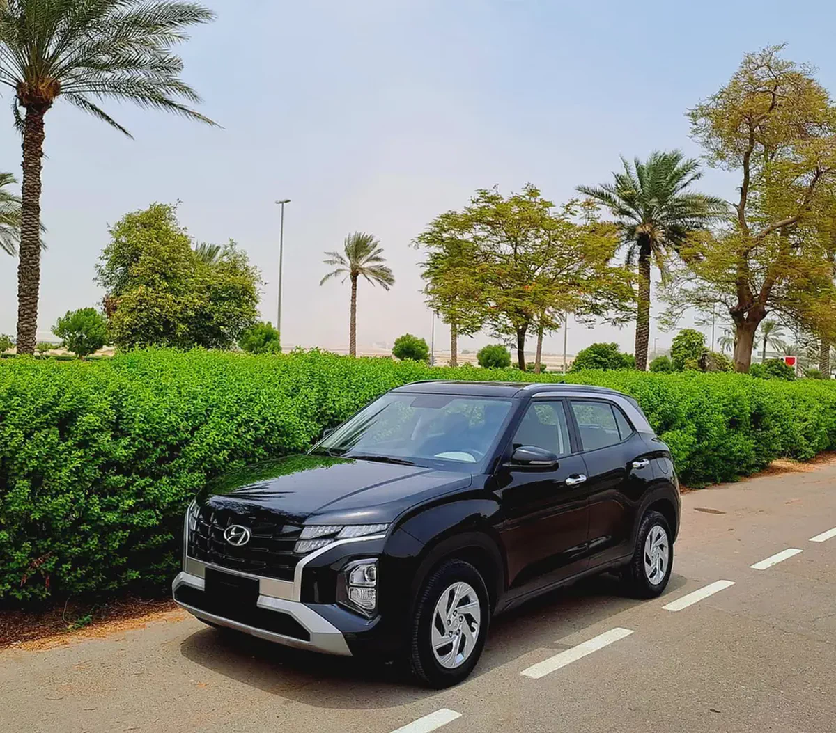 835-Monthly Hyundai Creta S 2024 GCC Specs -l 1.5L, Cruise, Camera l Accident Free-18-18