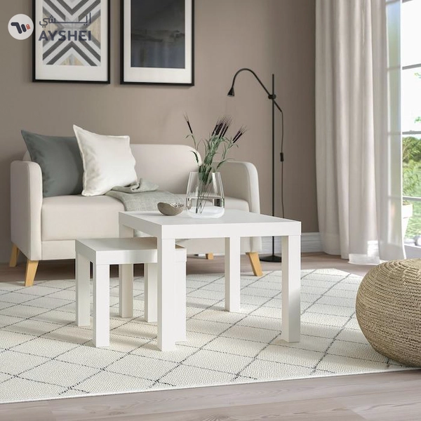 IKEA LACK Side Table, White, 55x55 cm 
