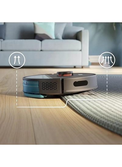 Philips HomeRun 3000 Series Aqua Vacuum And Mop Robot 350 ml XU3000/01 Black-7