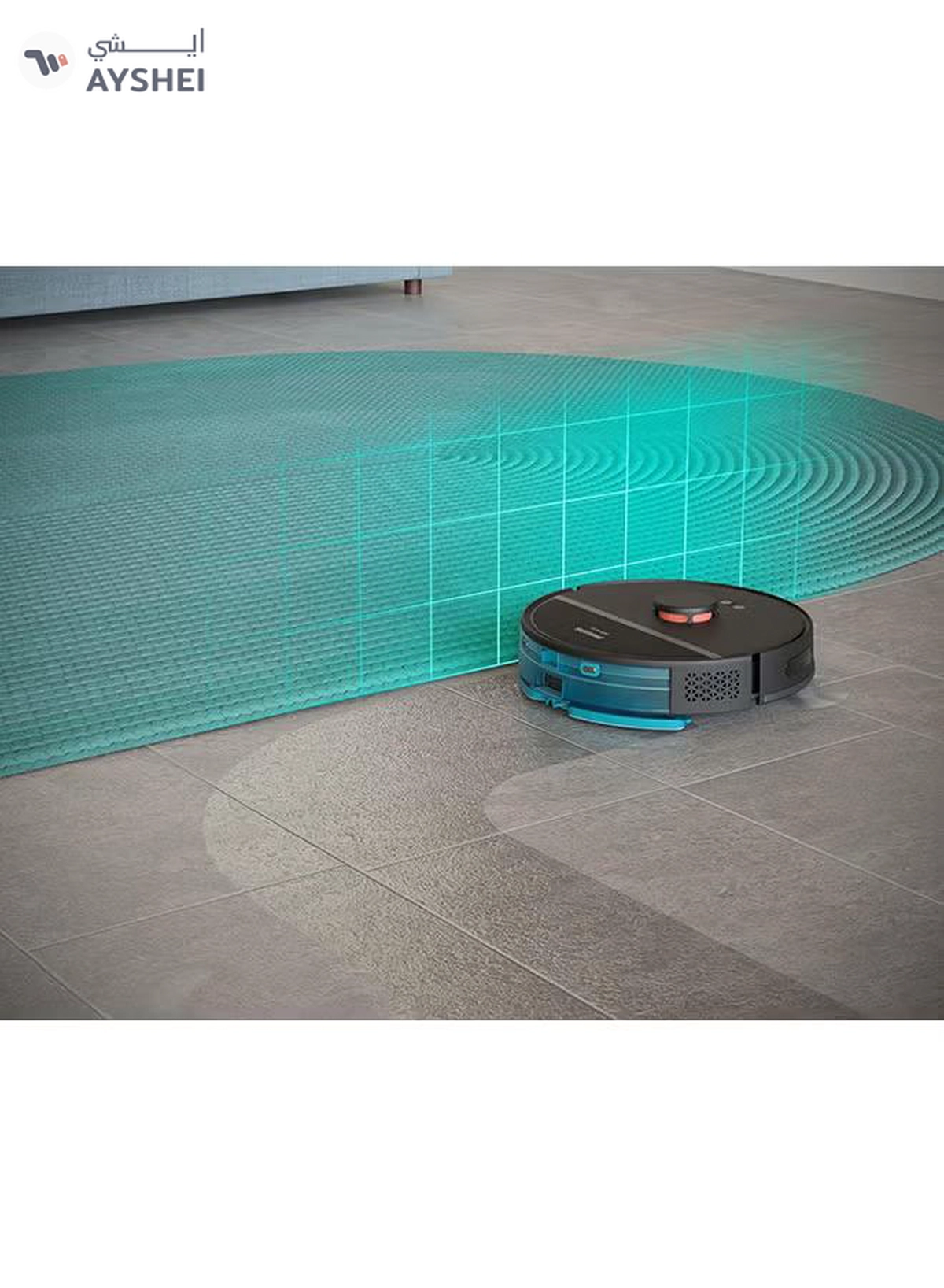Philips HomeRun 3000 Series Aqua Vacuum And Mop Robot 350 ml XU3000/01 Black-6-6
