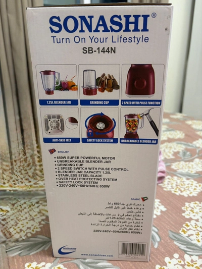 SONASHI 2 In 1 Blender-2