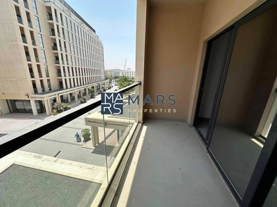 Brand New Pool view Big One Bedroom Apartment For Rent With two balcony Al Mamsha-14
