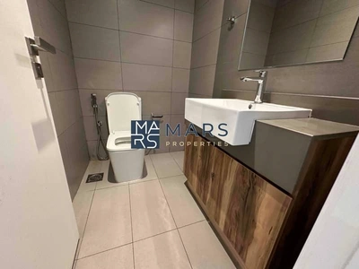 Brand New Pool view Big One Bedroom Apartment For Rent With two balcony Al Mamsha-16