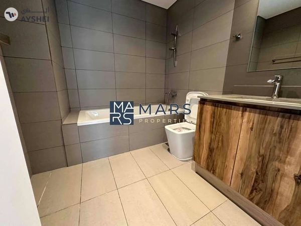 Brand New Pool view Big One Bedroom Apartment For Rent With two balcony Al Mamsha