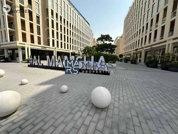 Brand New Pool view Big One Bedroom Apartment For Rent With two balcony Al Mamsha