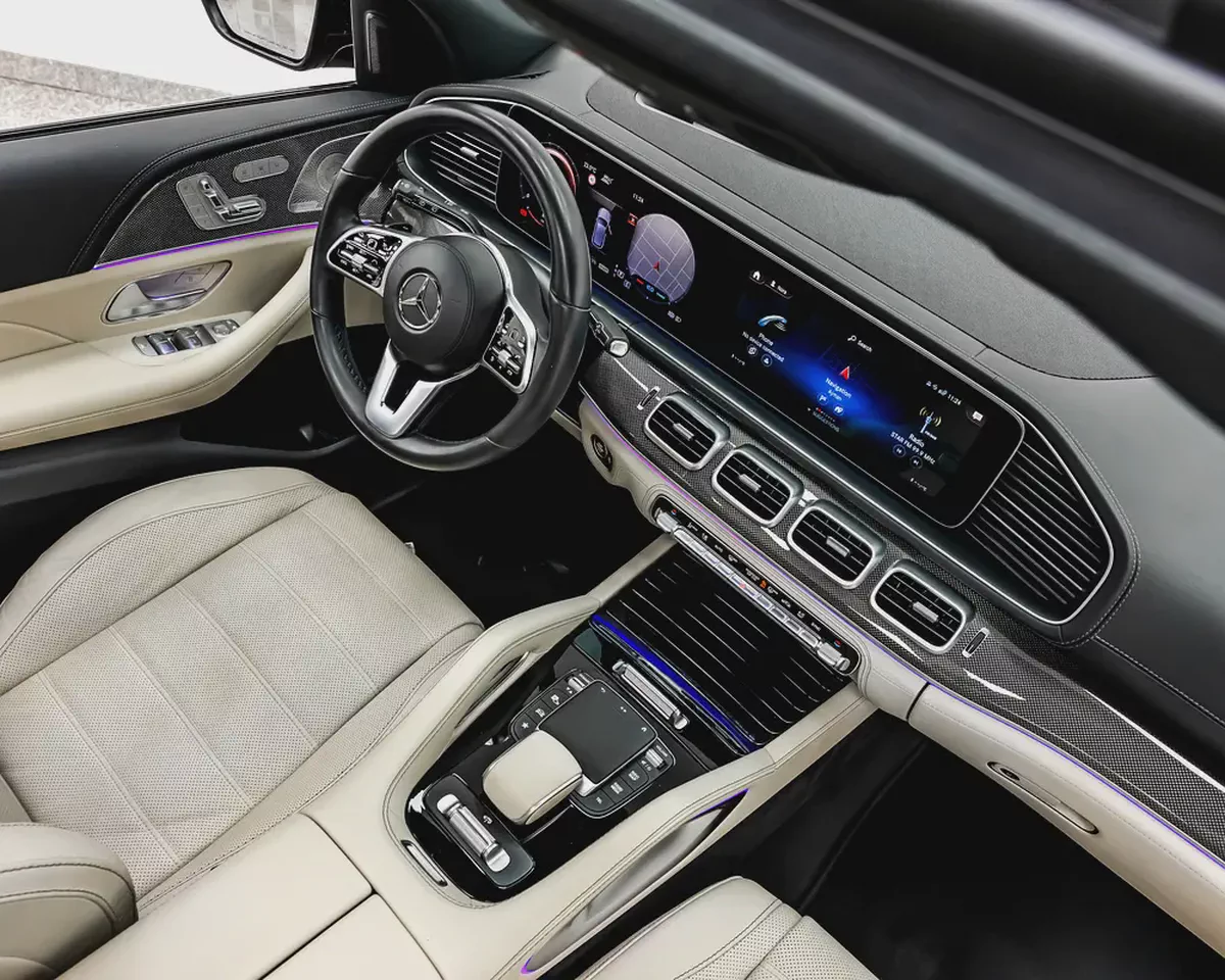 MERCEDES GLE450 - AMG KIT - 2022 - GCC - GARGASH WARRANTY AND SERVICE CONTRACT - EXCELLENT CONDITION-9-9