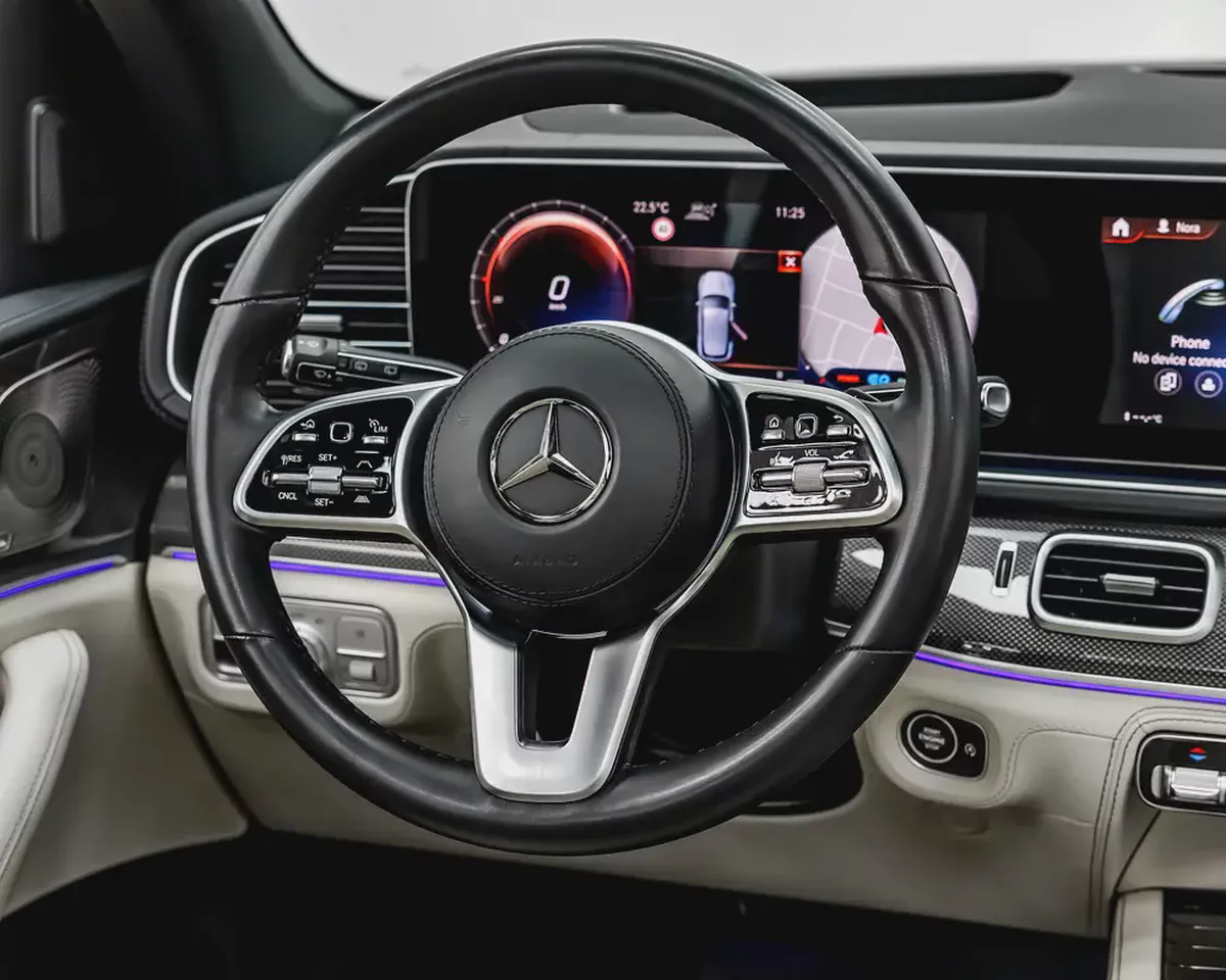 MERCEDES GLE450 - AMG KIT - 2022 - GCC - GARGASH WARRANTY AND SERVICE CONTRACT - EXCELLENT CONDITION-10-10