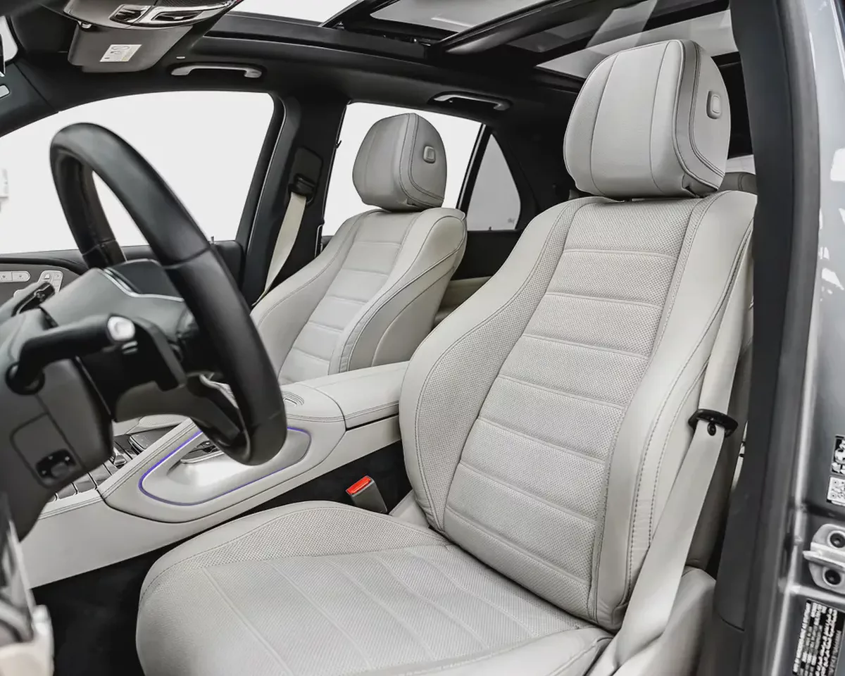 MERCEDES GLE450 - AMG KIT - 2022 - GCC - GARGASH WARRANTY AND SERVICE CONTRACT - EXCELLENT CONDITION-15-15
