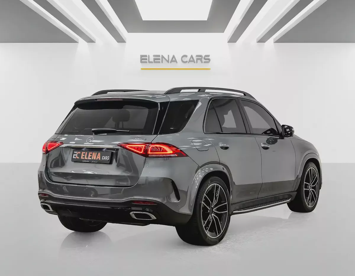 MERCEDES GLE450 - AMG KIT - 2022 - GCC - GARGASH WARRANTY AND SERVICE CONTRACT - EXCELLENT CONDITION-3-3