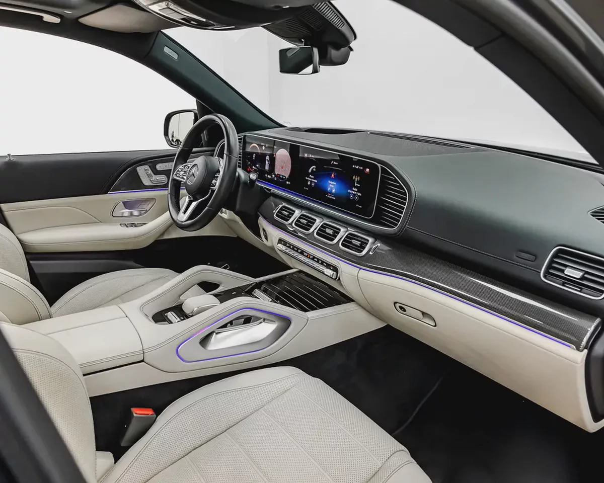 MERCEDES GLE450 - AMG KIT - 2022 - GCC - GARGASH WARRANTY AND SERVICE CONTRACT - EXCELLENT CONDITION-7-7