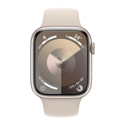 Apple Watch Series 9 (Starlight Aluminum - 41mm)-0
