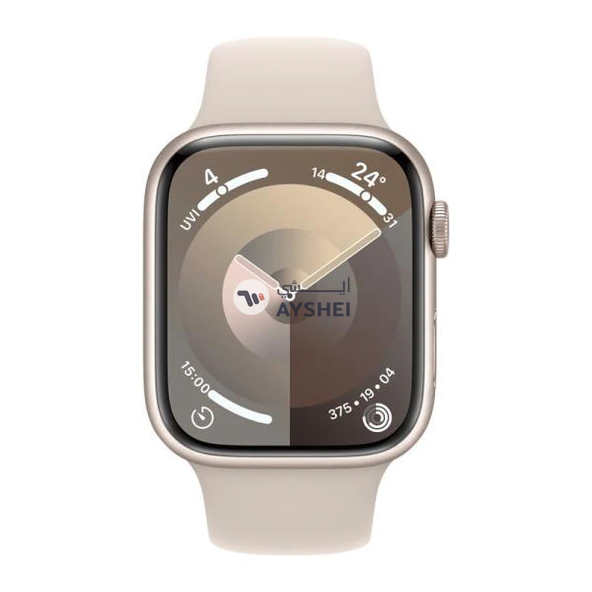 Apple Watch Series 9 (Starlight Aluminum - 41mm)-0-0