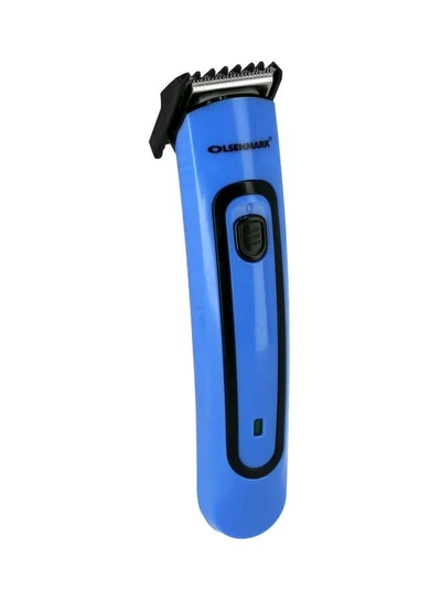 Olsenmark Rechargeable Hair Trimmer Blue/Black 19cm-7