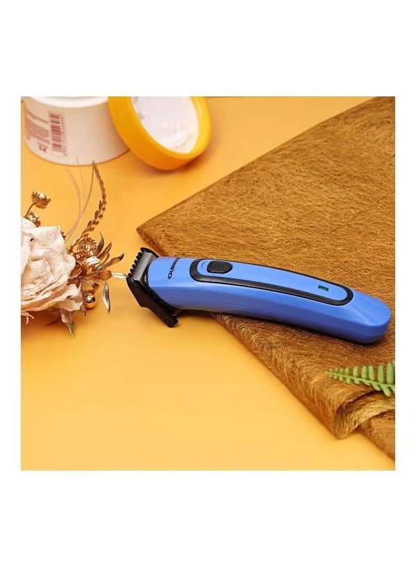 Olsenmark Rechargeable Hair Trimmer Blue/Black 19cm
