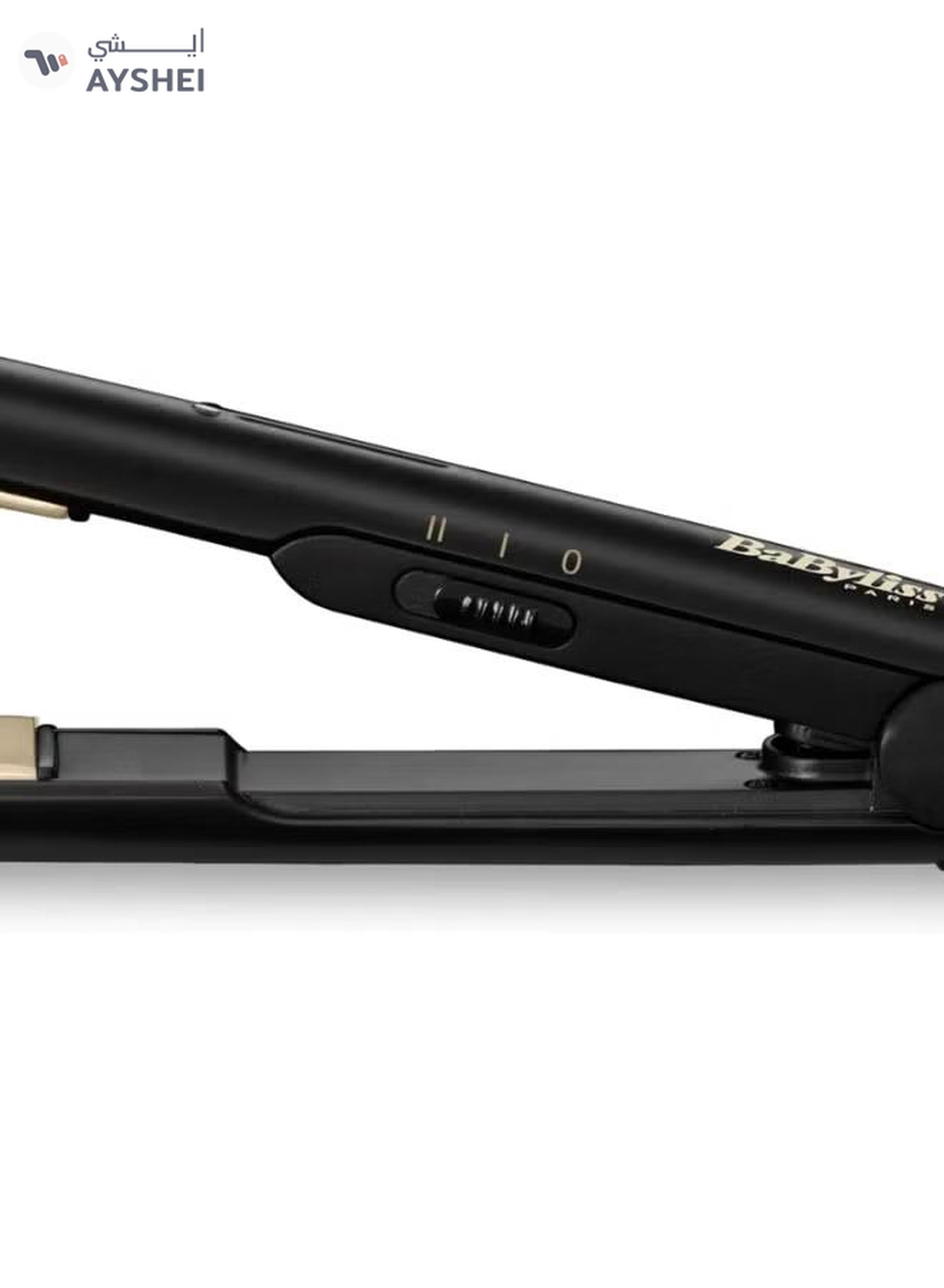 BaByliss Ceramic Hair Straightener 25mm Straightening And Multiple Heat Settings Up To 230°c Temperature With Fast Heat-up Time Ready To Use In 30 Seconds With Salon-quality Results Black-1-1