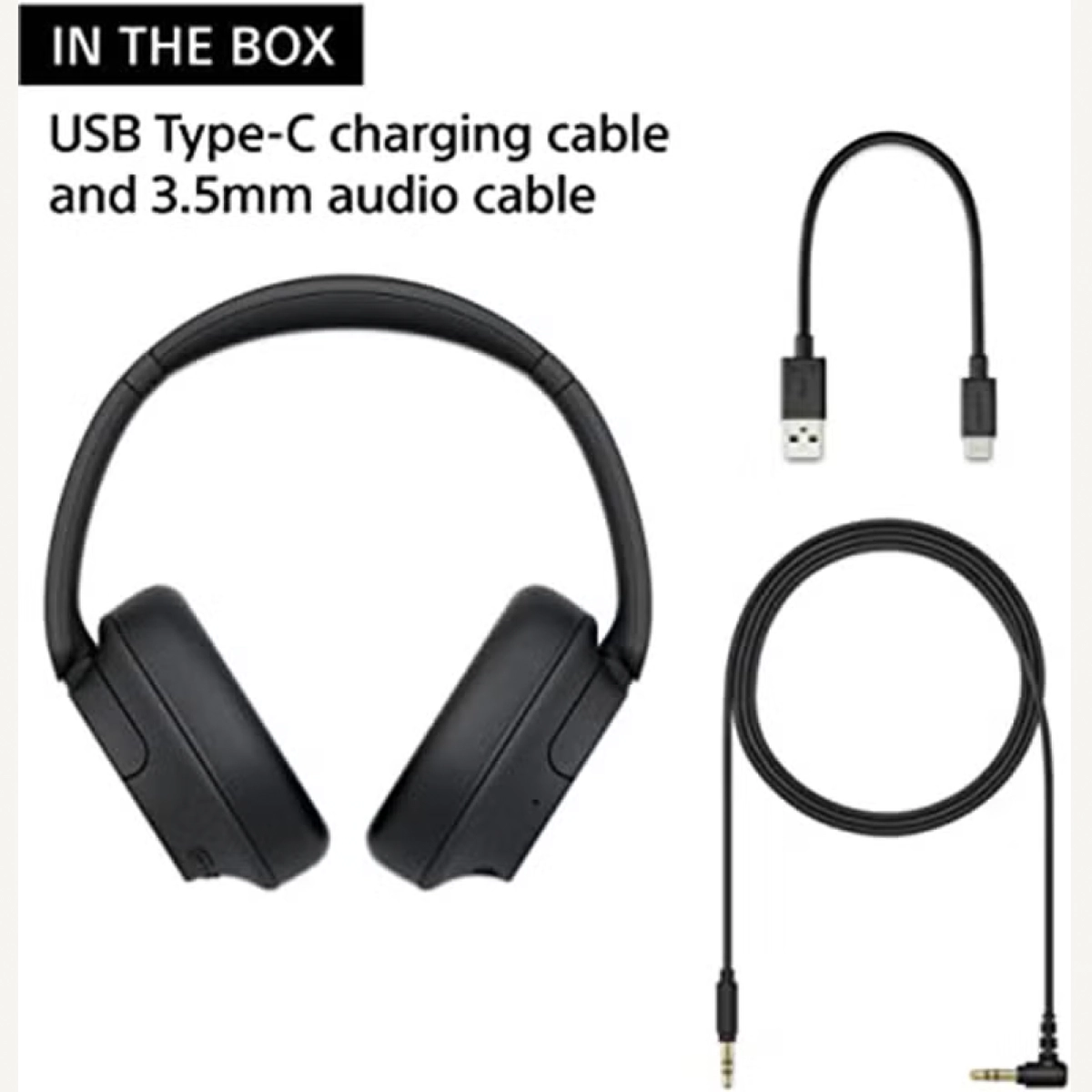 Sony WH-CH720 Noise Cancelling Wireless Headphones Bluetooth Over The Ear With Mic-3-3