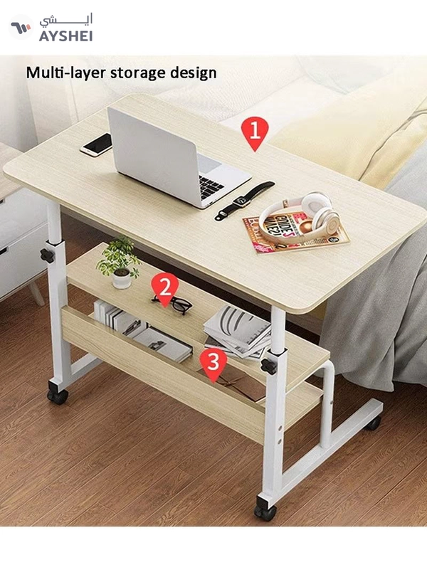 DubaiGallery Adjustable Laptop Desk With Wheels