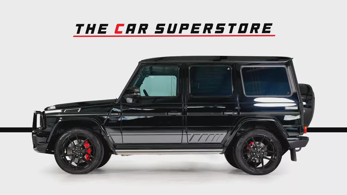 Mercedes Benz G63 AMG Night Package - GCC - Low mileage-4-4