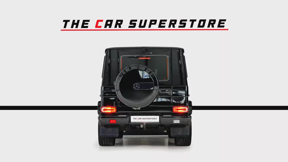 Mercedes Benz G63 AMG Night Package - GCC - Low mileage-6-6