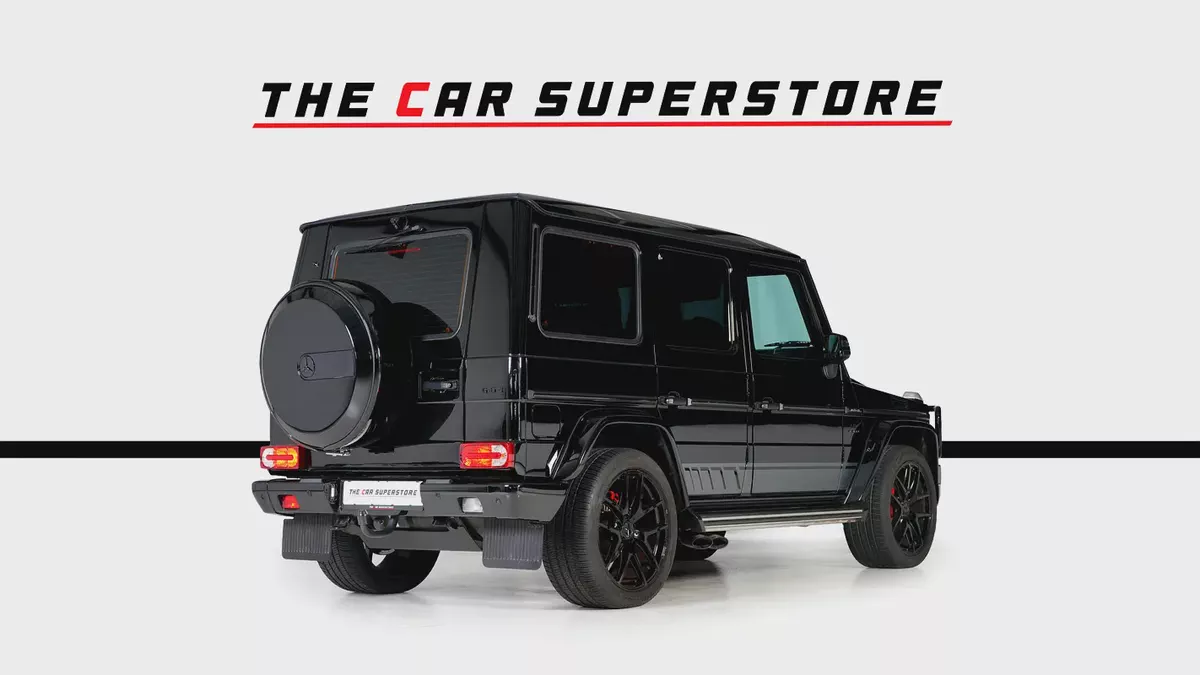 Mercedes Benz G63 AMG Night Package - GCC - Low mileage-7-7