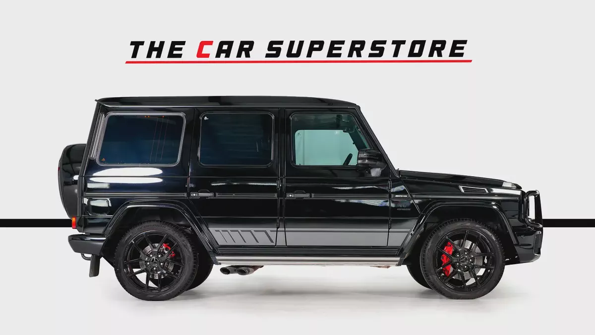 Mercedes Benz G63 AMG Night Package - GCC - Low mileage-8-8