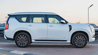 2026 Nissan Patrol LE Platinum 3.5L Twin Turbo AT Petrol (White-Red)-1