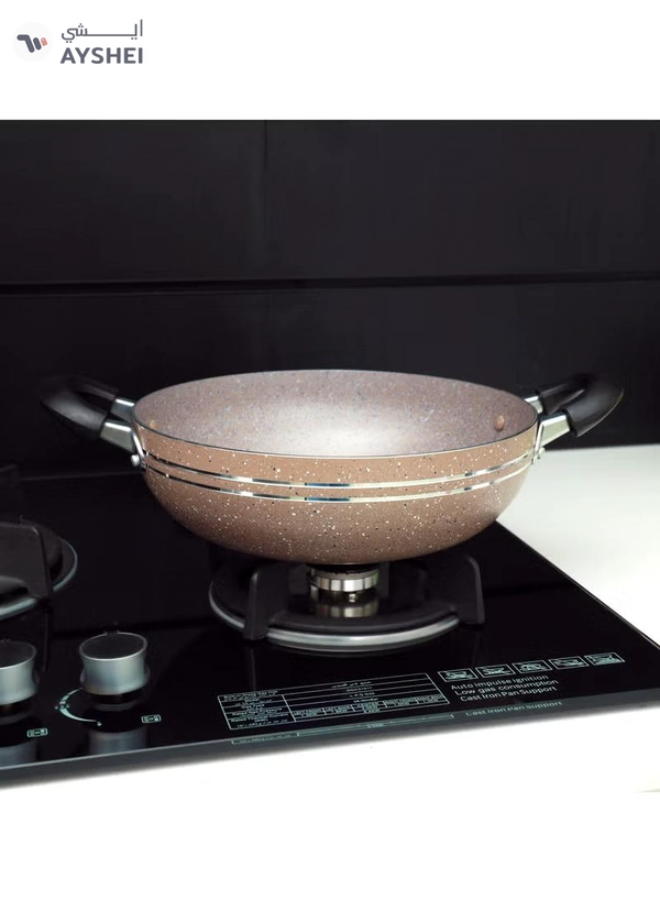 DELCASA 10 Pcs nonstick Aluminum Cookware Set Durable Marble Coating Non Stick Pots