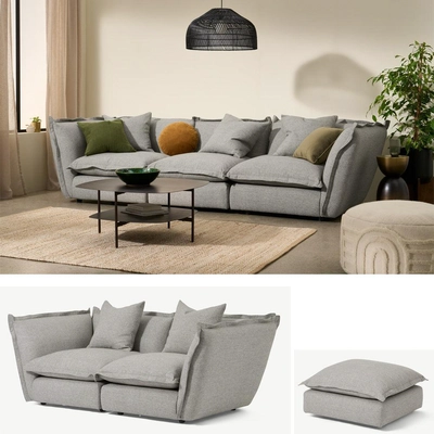 Fernsby Modular Sofa, Silver Grey-3