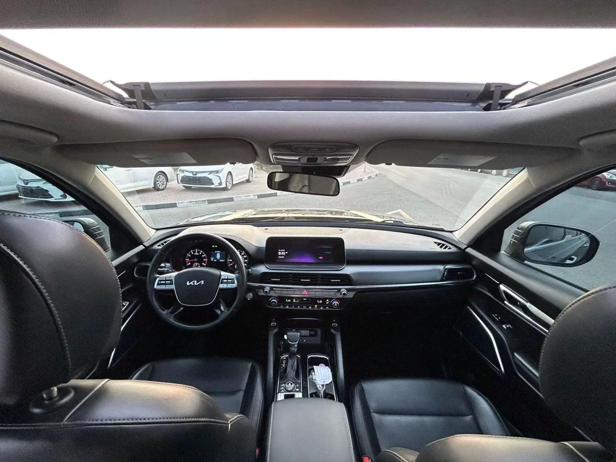Kia Telluride SX 2022 Kia Telluride – Full Option – 3.8L V6 – Black – 7 Seater - 4x4 AWD-8-0