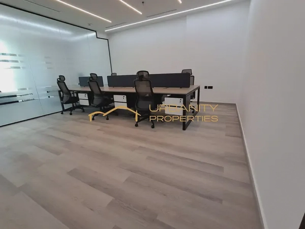 Premium Furnished Office in B2B Tower Prime Location Rented with Excellent ROI