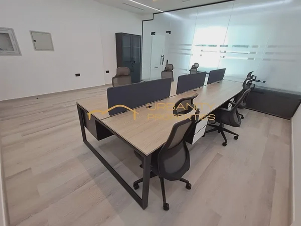 Premium Furnished Office in B2B Tower Prime Location Rented with Excellent ROI