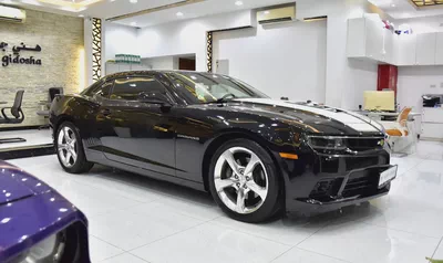 EXCELLENT DEAL for our Chevrolet Camaro SS ( 2015 Model ) in Black Color GCC Specs-2