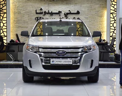 Ford Edge ( 2014 Model ) in Silver Color GCC Specs-0