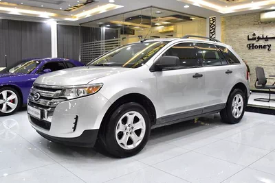 Ford Edge ( 2014 Model ) in Silver Color GCC Specs-1