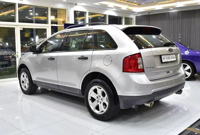 Ford Edge ( 2014 Model ) in Silver Color GCC Specs-9