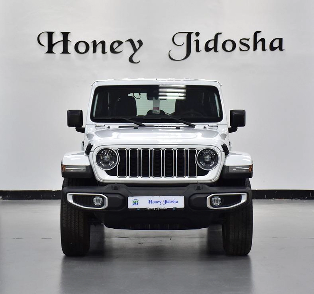 Jeep Wrangler Unlimited SAHARA 2.0L ( 2024 Model ) in White Color GCC Specs