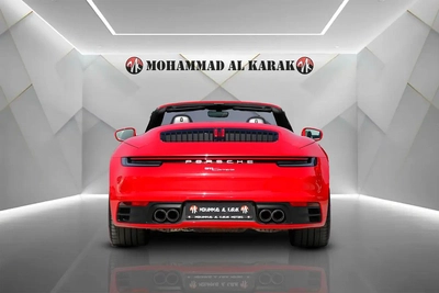 PORSCHE CARRERA 911 CABRIOLET -2022 - GCC - FULLY LOADED - ORIGINAL PAINT - AMAZING CONDITION-2