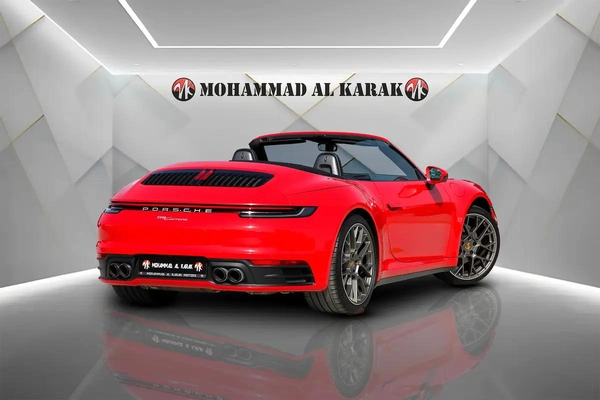 PORSCHE CARRERA 911 CABRIOLET -2022 - GCC - FULLY LOADED - ORIGINAL PAINT - AMAZING CONDITION