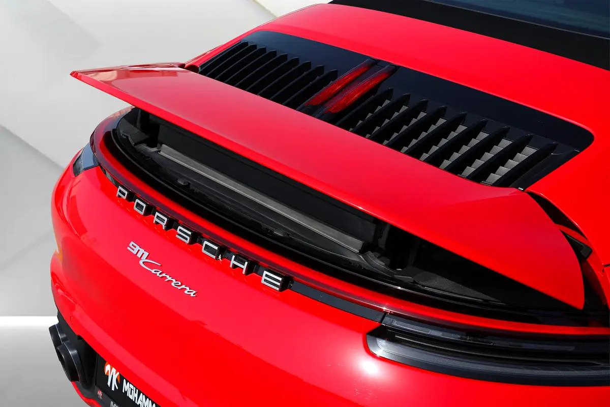 PORSCHE CARRERA 911 CABRIOLET -2022 - GCC - FULLY LOADED - ORIGINAL PAINT - AMAZING CONDITION-4-4
