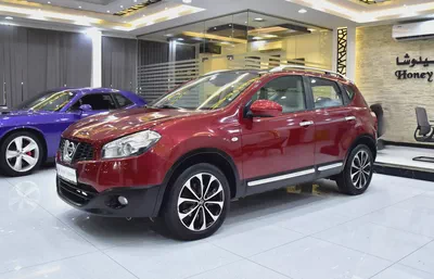 EXCELLENT DEAL for our Nissan Qashqai LE AWD ( 2013 Model ) in Red Color GCC Specs-1