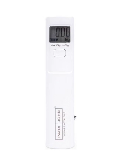 PARAJOHN Battery Free Luggage Scale White-0