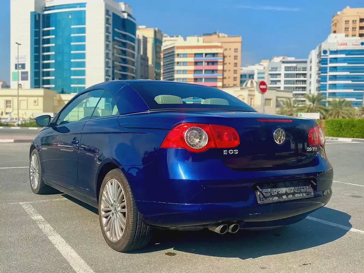 2009 VOLKSWAGEN EOS 2.0 TURBO CONVERTIBLE  || GCC|  || ACCIDENT FREE || PANORAMIC ROOF-4-4