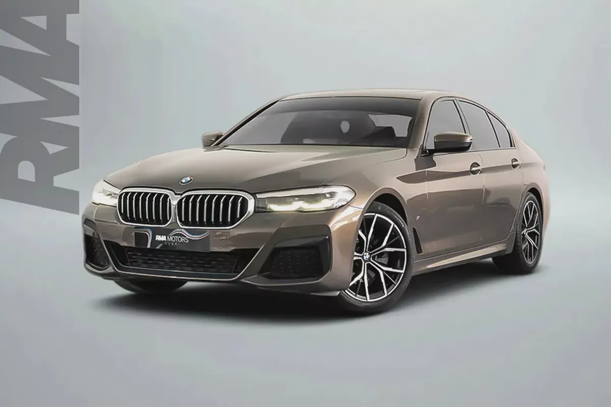 AED 2,467 / 60 months | 0% DP | 2021 BMW 520i M Sport / Full BMW Service History