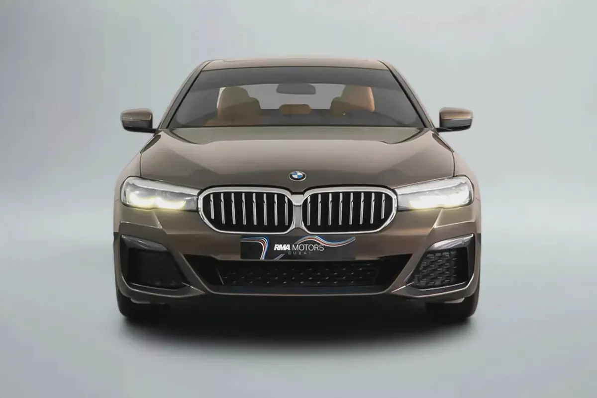 AED 2,467 / 60 months | 0% DP | 2021 BMW 520i M Sport / Full BMW Service History-2-2