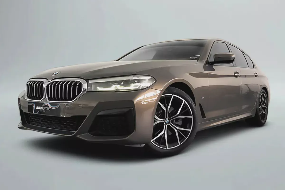 AED 2,467 / 60 months | 0% DP | 2021 BMW 520i M Sport / Full BMW Service History-4-4