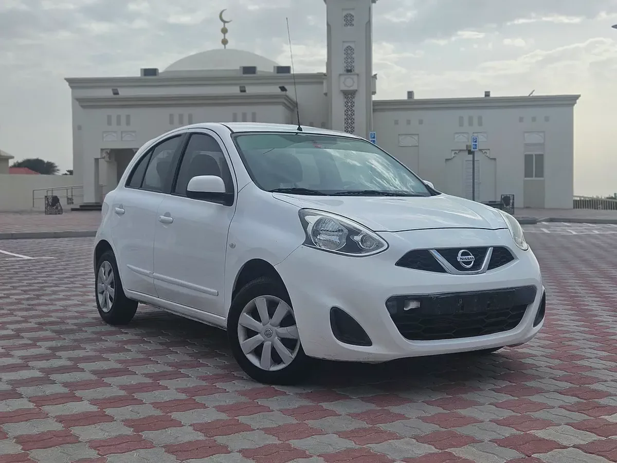 Nissan Micra S 2020 | GCC Specs | Low Mileage | Perfect City Car In Mint Condition-2-2