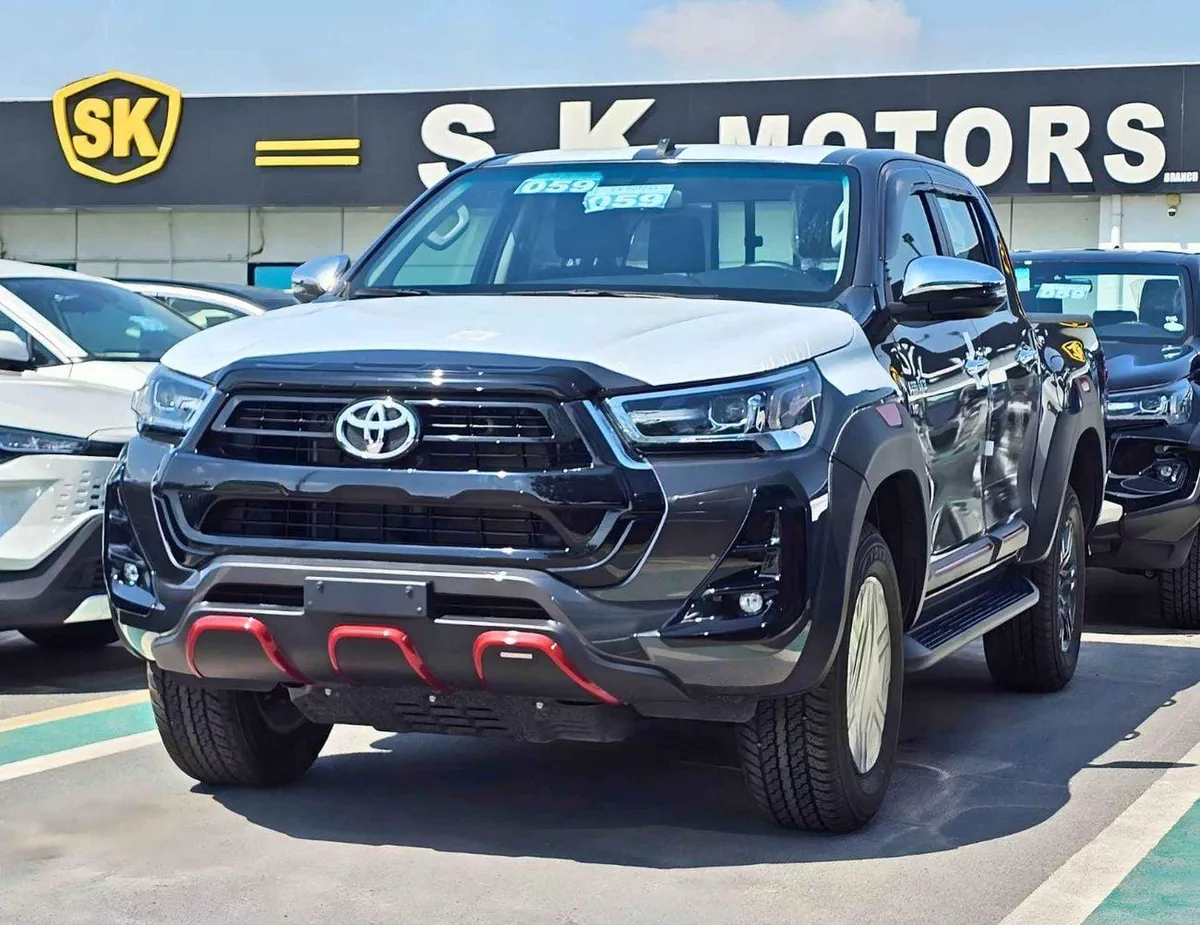 Toyota Hilux SR5 TRD 4.0L PETROL SR5 TRD || 4.0L PETROL V6 4WD | WOOD INTERIOR W VISOR | BLIND SPOT | DIFFLOCK | DVD+CAMERA | READY S