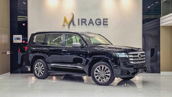 TOYOTA - LAND CRUISER - GXR - V6 TWIN TURBO - 2023 MODEL - UNDER WARRANTY - GCC SPECS - BLACK COLORE
